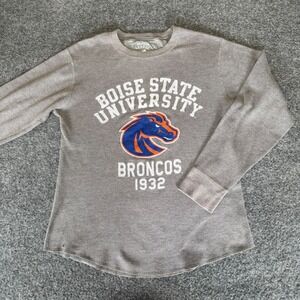 Boise State University Broncos Original League Thermal Long Sleeve Shirt M